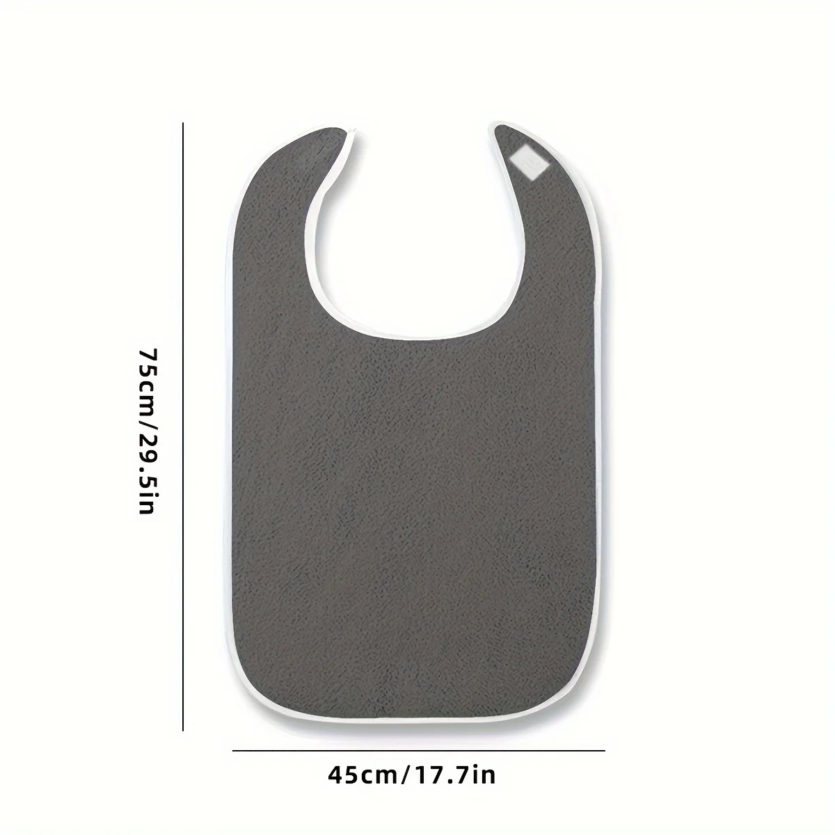 1pcs Stain Resistant Adult Bibs for Men and Women - Perfect for Seniors and a Mess-Free Diet