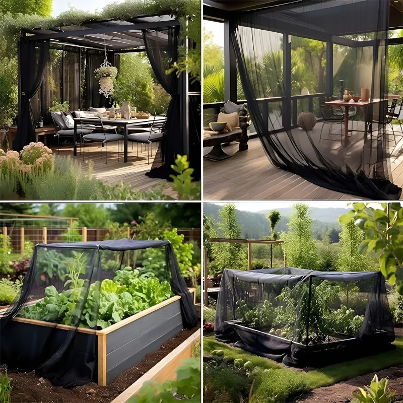 

Garden plant protection net courtyard mosquito and insect net tent