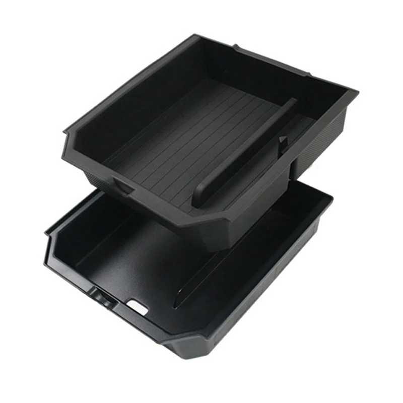 

Органайзер для центральной консоли автомобиля Tesla Model 3 Highland 2024, двухслойный ящик для хранения, детали лотка