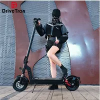 EU 2024 Electric Scooter DT08 NEW Peak 1100W 48V 13AH EScooters Max Speed 40km/h Max Mileage 50km  Dual Motors tubeless tire