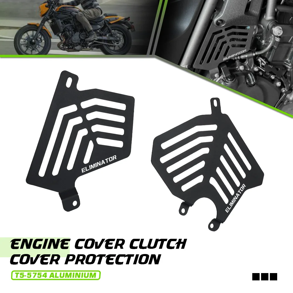 For Kawasaki Eliminator500 ELIMINATOR 400 500 SE 2024 2025 2026 Motorcycle Engine Cover Clutch Cover Protection Set Accessories