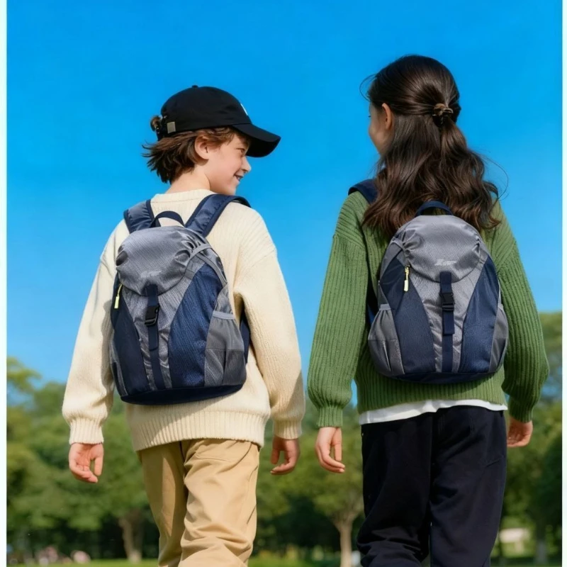Children's Backpack Lightweight Weight Outdoor Travel Bagpack Interest Class Make-up Bag Kindergarten School Pack New