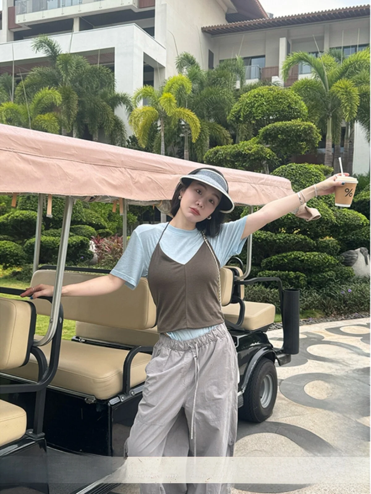 

Brand Silk Wool Ne Hanging Strap Spring Summer Original Design Women's Vest Strap Faionable Handpied Store