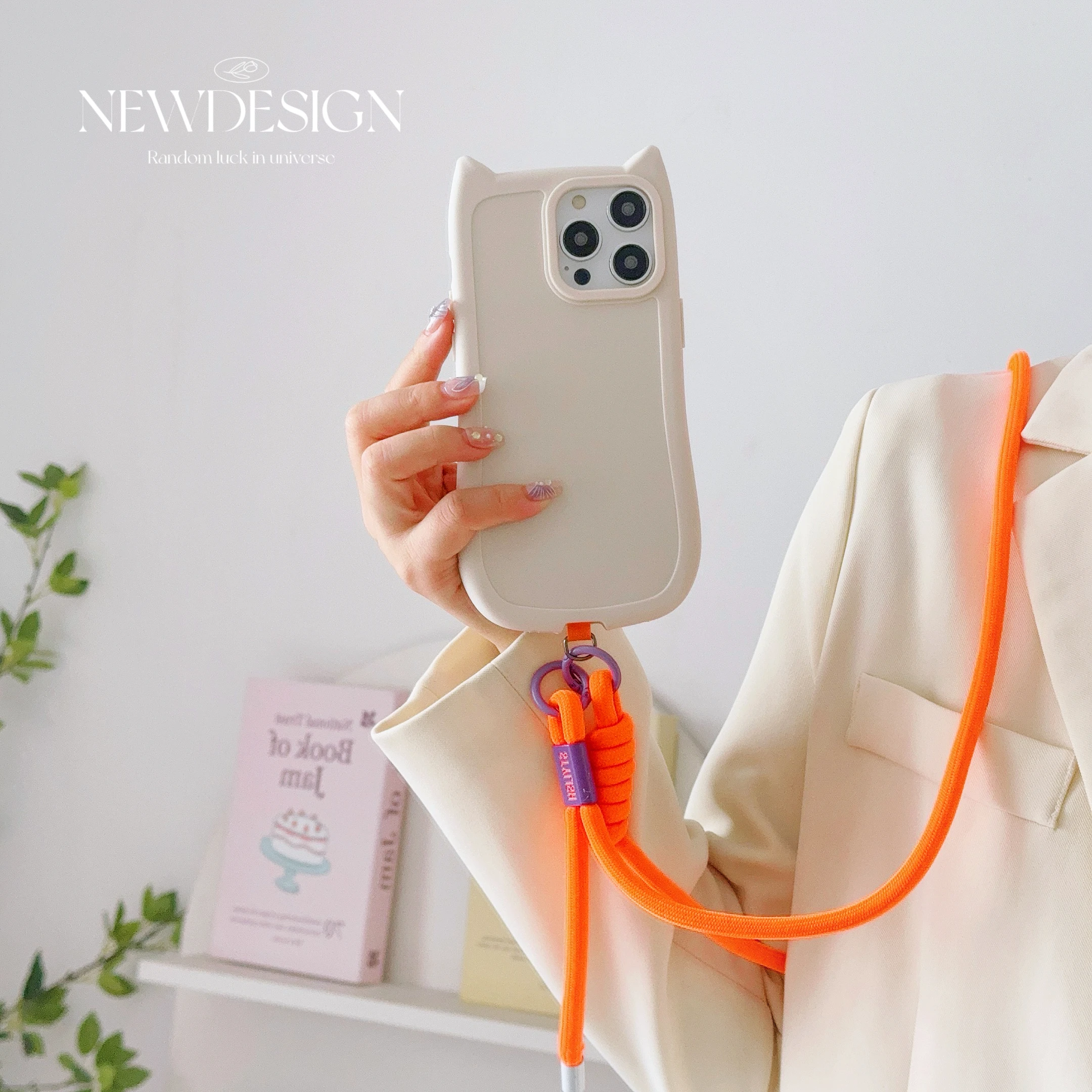 Simple Adjustable Mobile Phone Universal Lanyard Crossbody Rope Mobile Phone Long Lanyard Shoulder Strap Rope Lanyard Neck Rope image 3