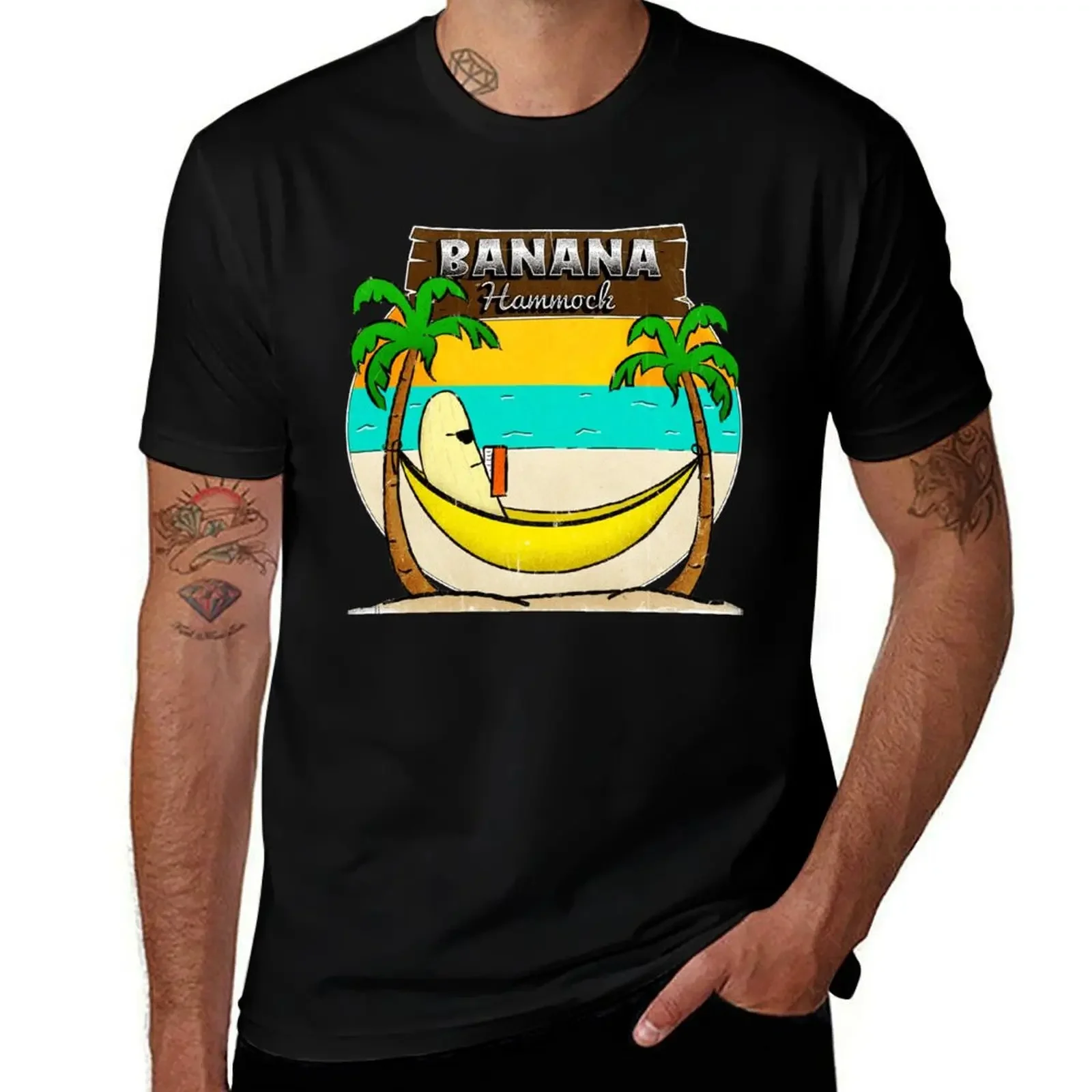 Banana Hammock T-Shirt anime stuff heavyweights baggy shirts mens designer clothes