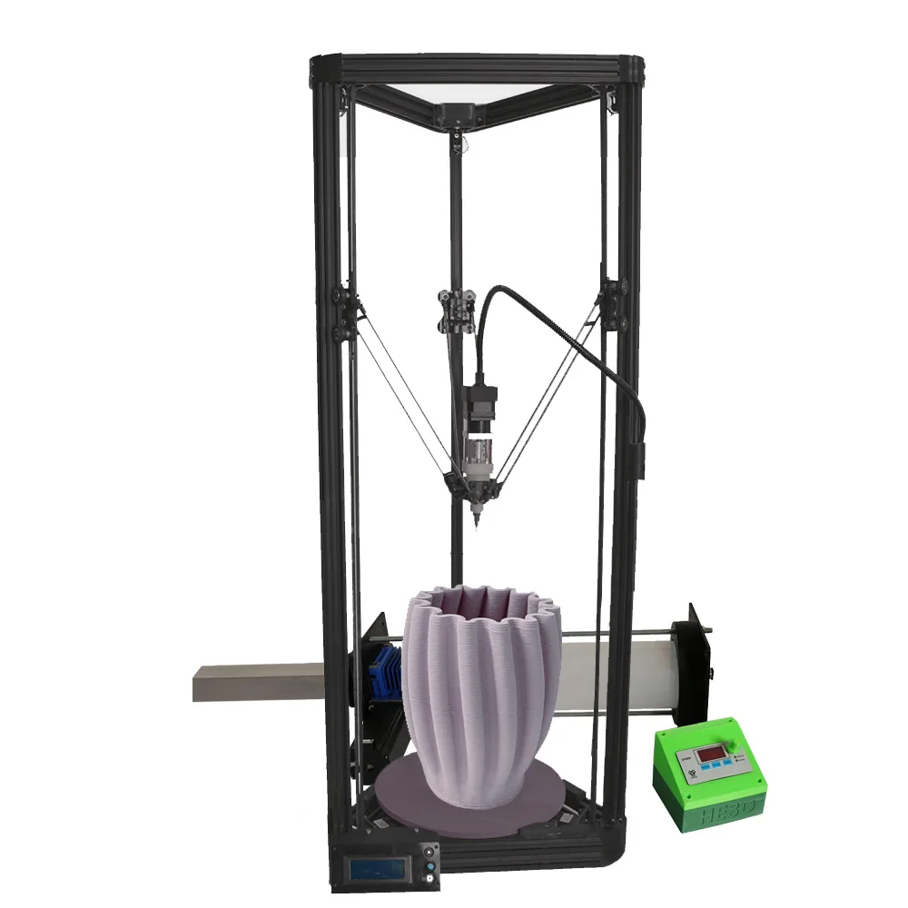 

Clay Ceramic 3D printer, Delta Printer 2L barrel TC-280 DIY kit strong strength easy to print
