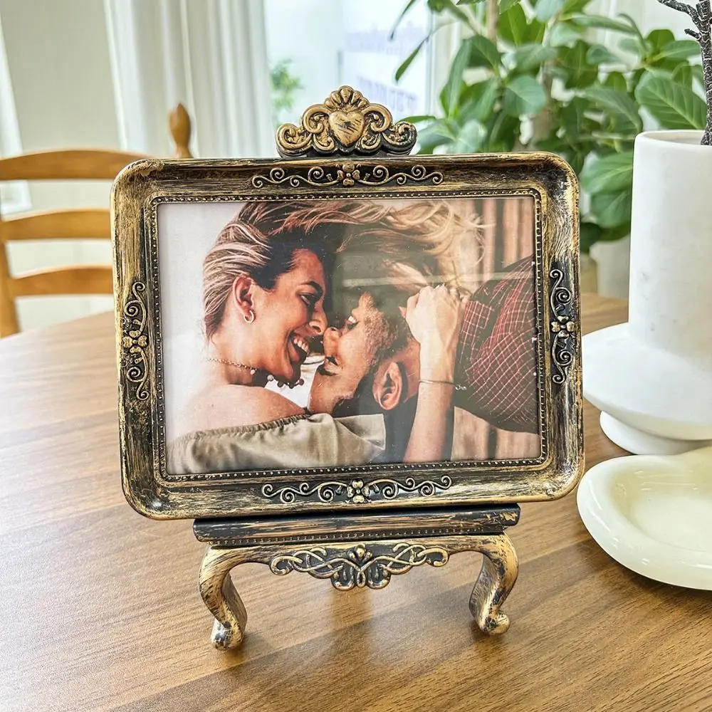 European Style 7 Inch Photo Frame Creative Fashion Photo Albums Retro Simple Picture Frame Gift