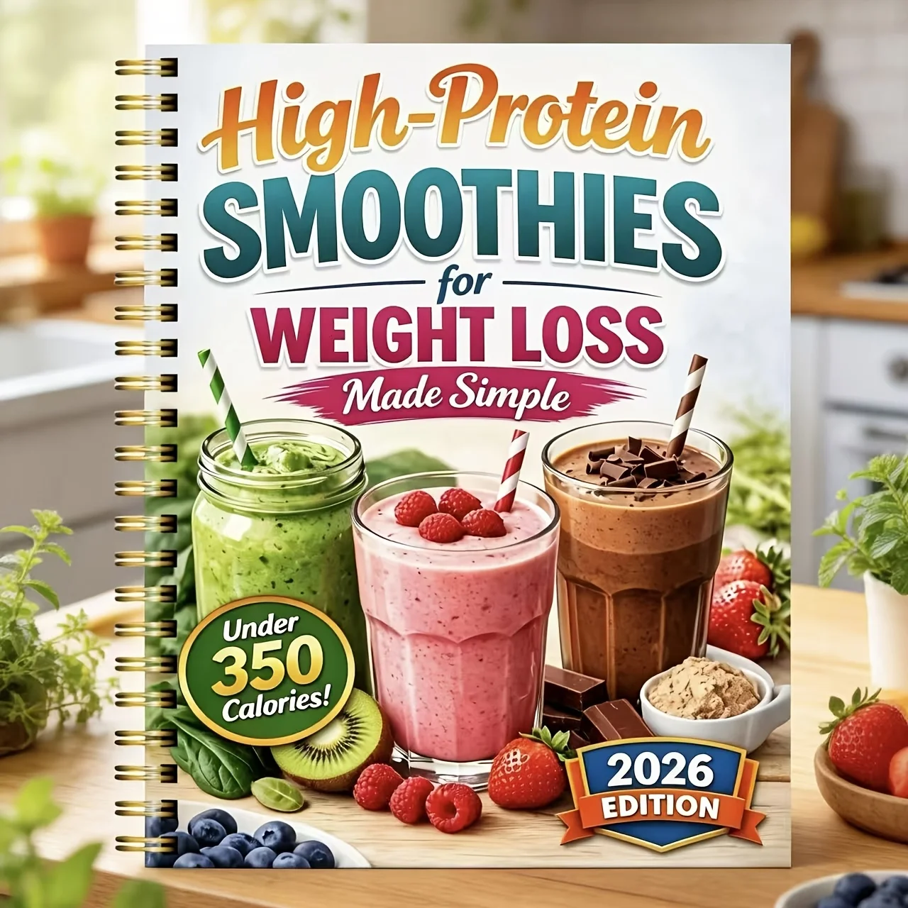 4-Week Practical Weight Loss Plan with Easy High Protein Smoothie Recipes, Low Calorie Fat Burning Shake Guide