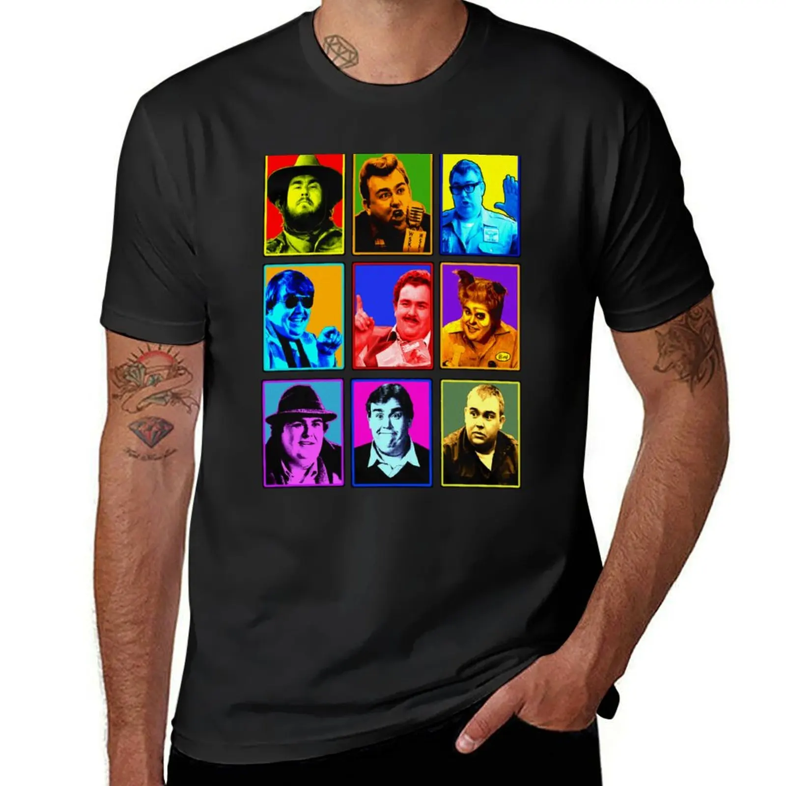 

John Candy T-Shirt shirts graphic tees quick-drying blacks tees men clothings