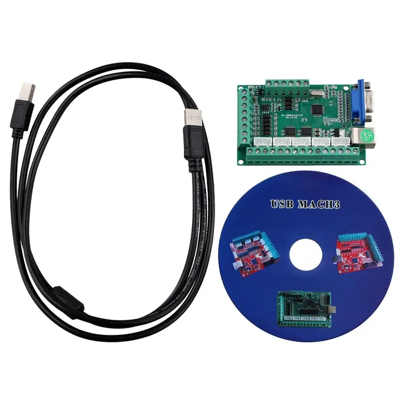

VEHO-Mach3 V3.25 USB-драйвер контроллера движения, 5-осевая плата ЧПУ, датчик положения оси Z для фрезерных станков с ЧПУ, гравировальных и режущих машин