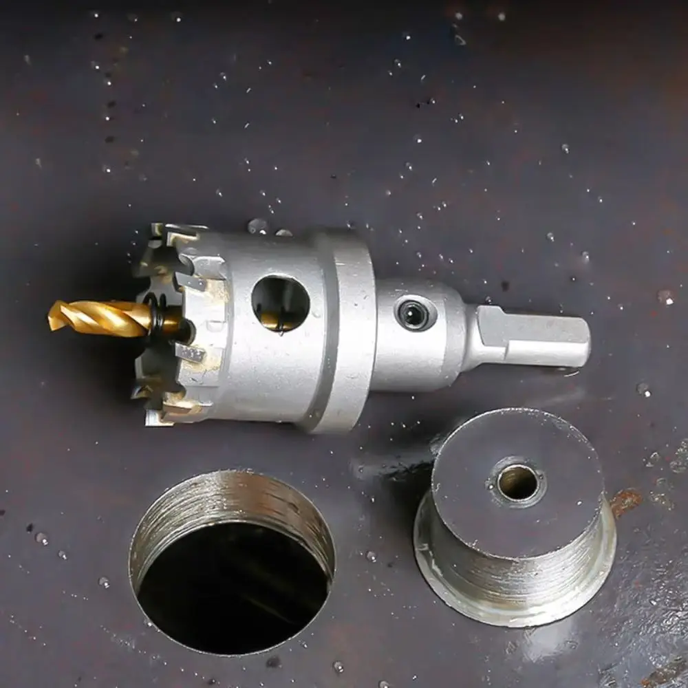 

TCT Carbide Tipped Hole Saw Cutter No Slipping Wear Resistant Drill Bit Set Durable Hard Core Drill Bit Carpentry Tool