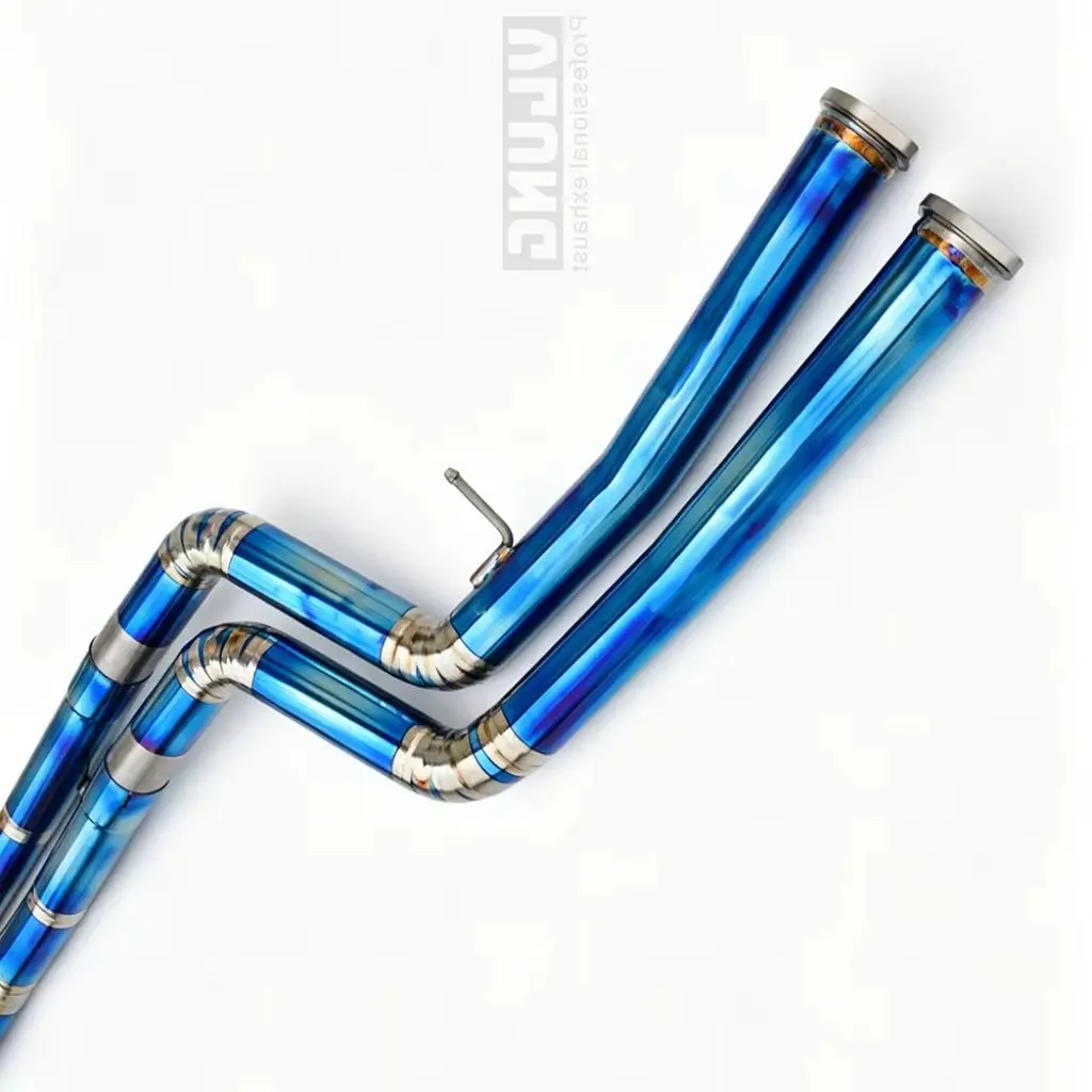 

For BMW M3 M4 F80 F82 F83 M2C F87 S55 3.0T 2014-2021 Titanium Valved Exhaust System Lightweight Performance
