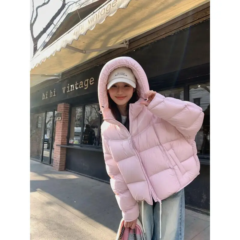 Veste rembourrée pour femme, tenue quotidienne d'extérieur, bouffante en coton, nouvelle collection hiver, polyvalente, Super beau, style court