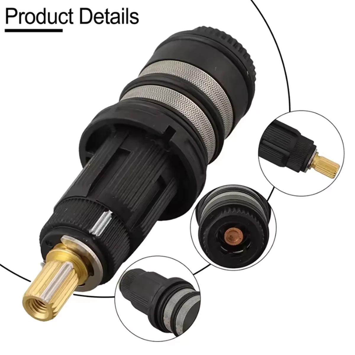 

A002 Design with Multi Function Installation Torque Artisan Compatibility Thermostatic Bar Mixer
