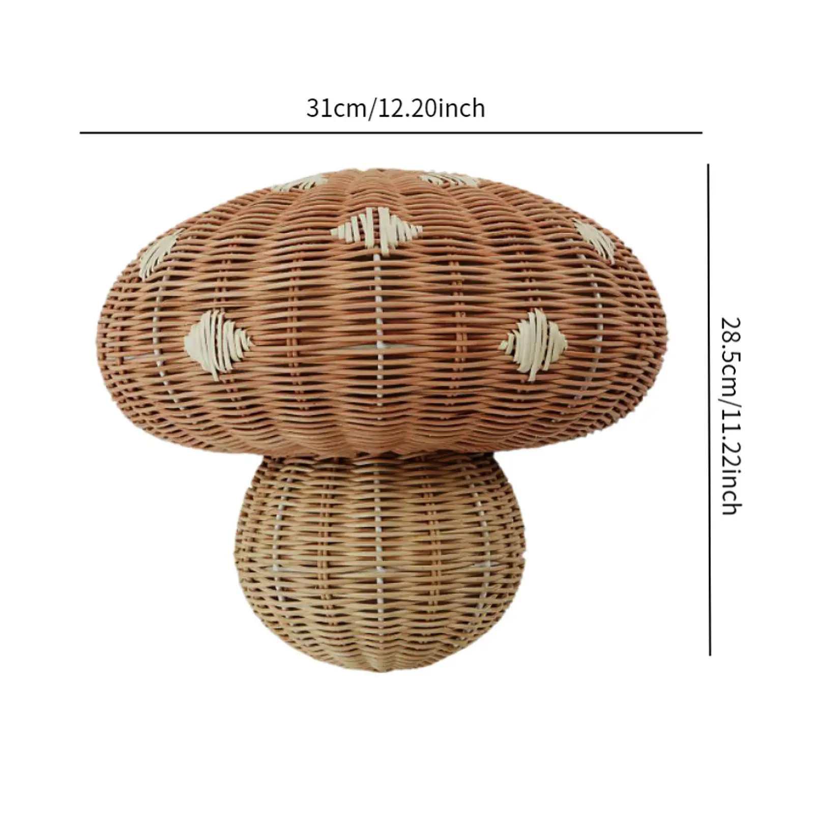 Pantalla de luz de pared, pantalla tejida a mano Bohemia para dormitorios, comedor, granja