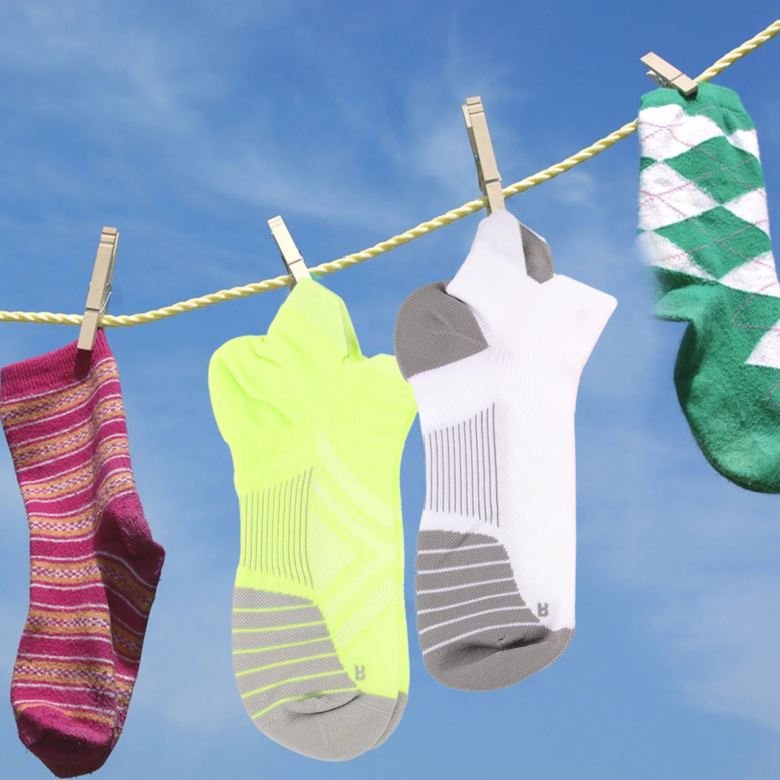 

5Pairs Running Anti Slip Short Socks Breathable Mesh Design Flexible Opening Comfortable Socks for Men Women Fashion Casual