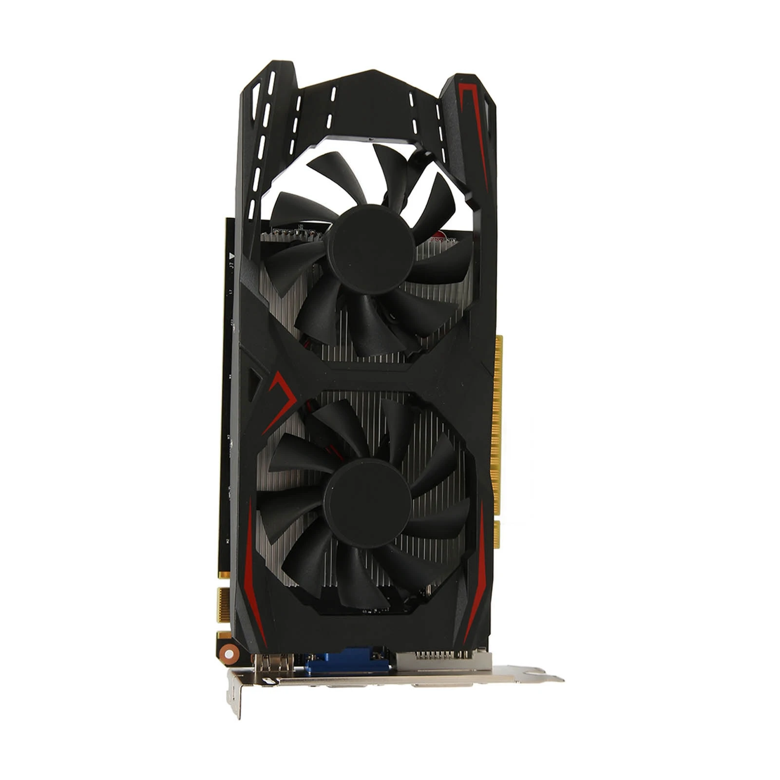 بطاقة رسومات مروحة مزدوجة 4 جيجابايت GDDR5 128 بت تبريد سريع منخفض الضوضاء لعبة فيديو بطاقة رسومات رقاقة لشريحة بطاقة الرسومات للكمبيوتر المكتبي #5