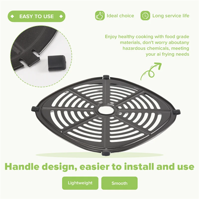 A006-фритюрница-гриль, более четкий лоток для Dash 2,6QT, цифровая фритюрница Tasti-Crisp с резиновыми ножками для фритюрницы