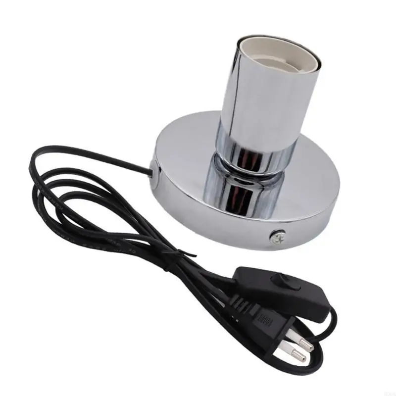 Light Bulb Holder Mounting Bracket E27 Lamp Socket Table Lamp Holder with 1.8m Line Pendant Bulb Socket Enduring 