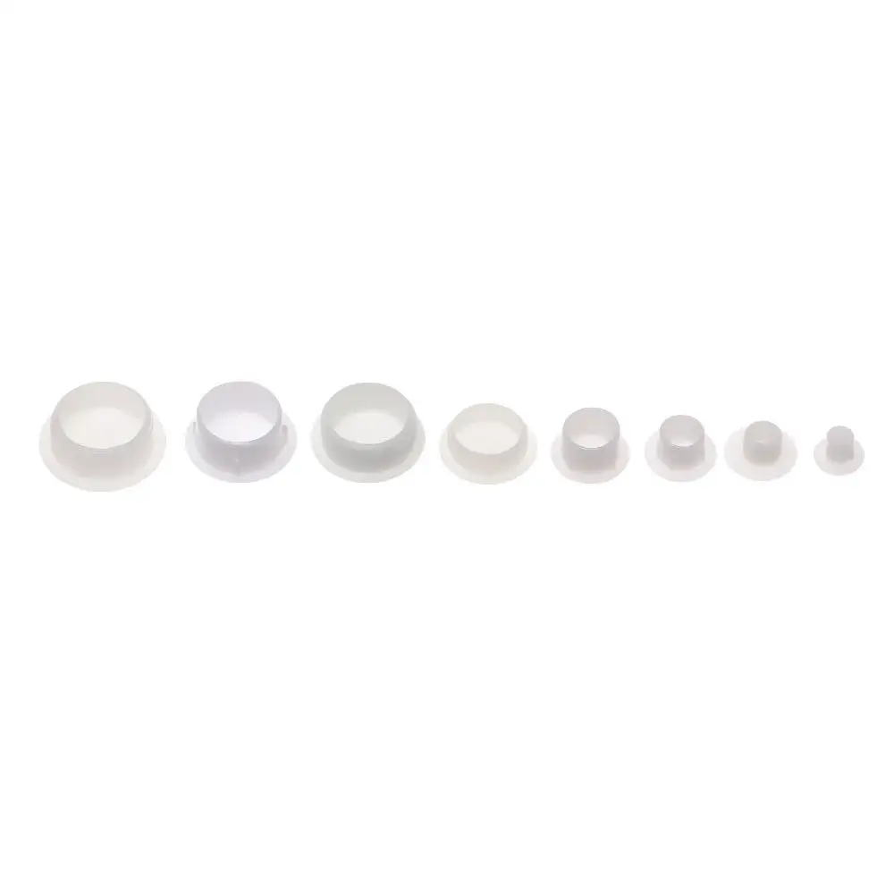 50Pcs Practical Exterior Hardware Drill Hole Plug Protective Cap Dust Plug Stopper Furniture Hole Covers Screw Decor