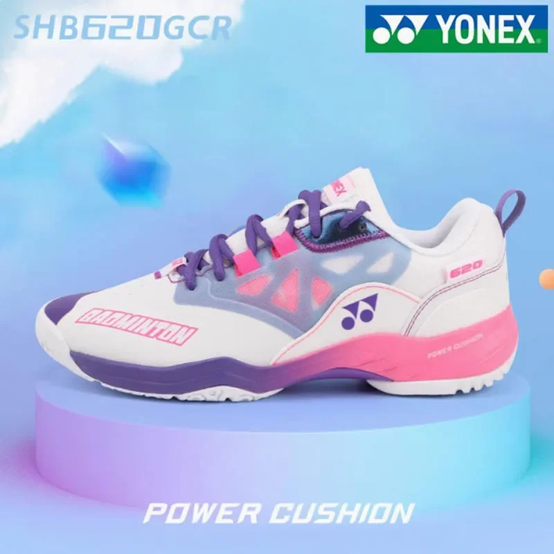 YONEX Badminton-Schuhe für Herren, Unisex, SHB620, hochwertige, stoßdämpfende, atmungsaktive, rutschfeste Trainings-Casual-Sport-Tennis-Turnschuhe