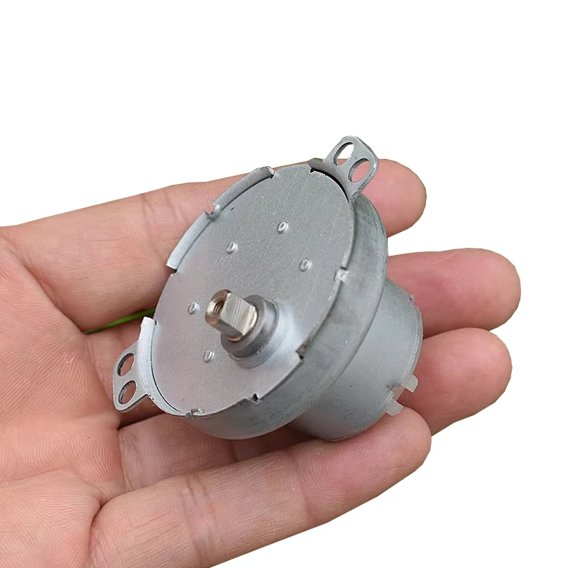 

JS-50T Micro 500 Gear Motor DC 6V 9V 12V 14RPM Slow Speed Large Torque Mini 50MM Gear Reduction Motor DIY Valve Toy Model