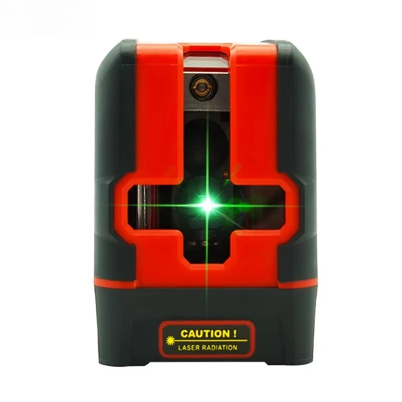 LM570LD-II 2 Lines Laser Level Green Beam Self-Leveling Vertical Horizontal Cross Line Layout Measuring Instrument