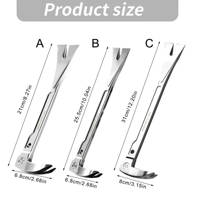 Professionelles Stahlpfoten-Hammer- und Stemmeisen-Set für die Holzbearbeitung mit ergonomischem und rutschfestem – Detail 6