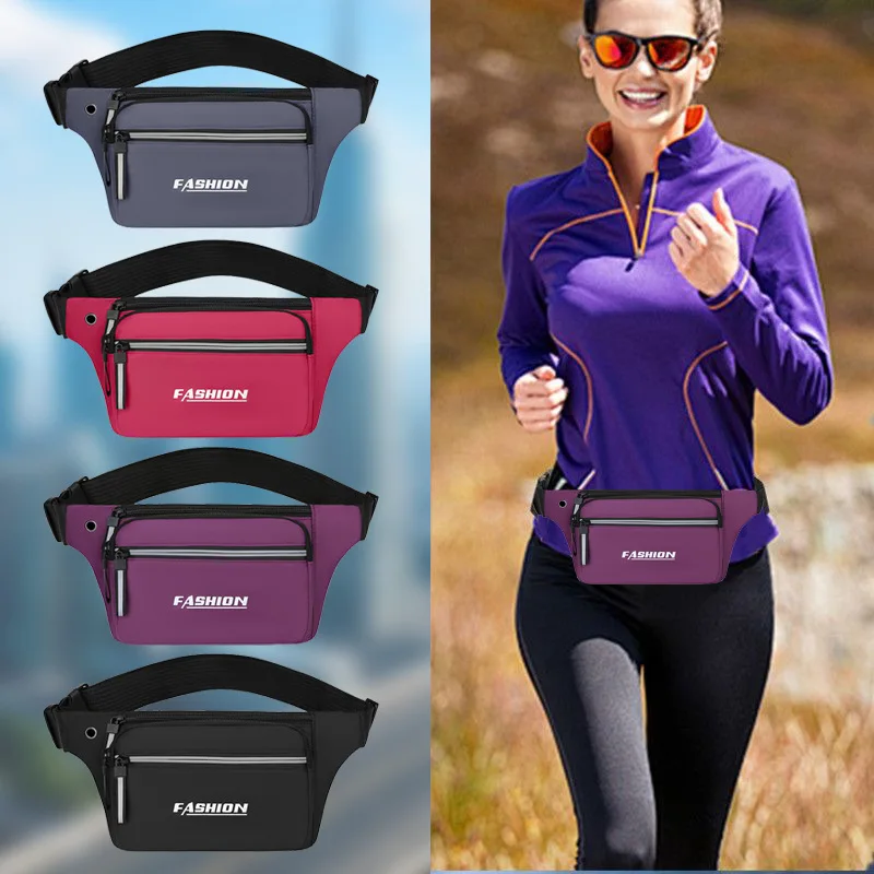 

Multi-functional portable waist bag, outdoor cycling and running close-fitting chest bag, men's and women's mobile phone storage
