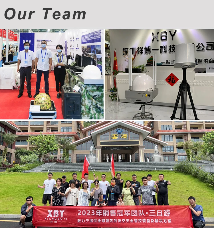 Long distance vehicle-mounted anti Dron e Detector System UA V FPV detection