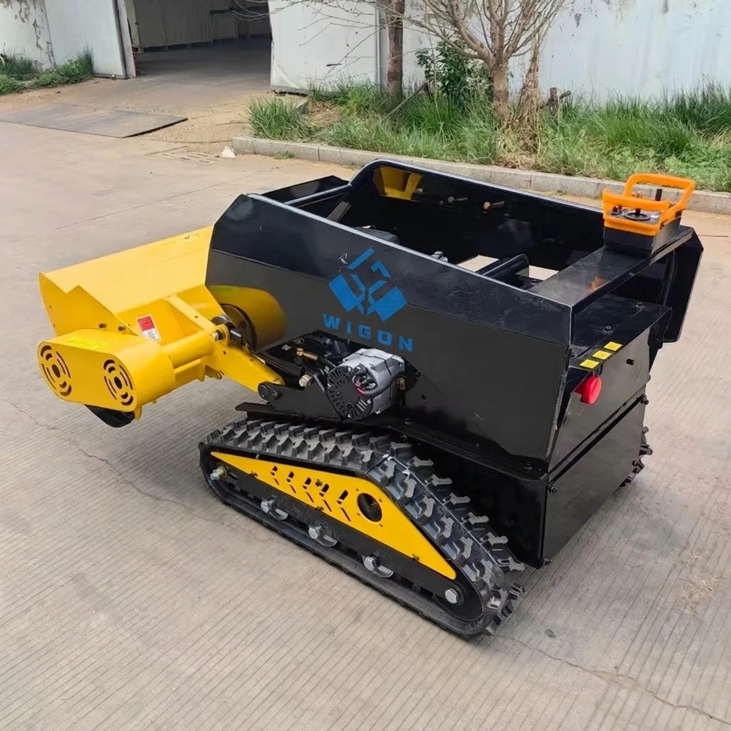 Professional Remote Controlled Mulching Mower Designed for Orchard Farming and Heavy Duty Vegetation Management
