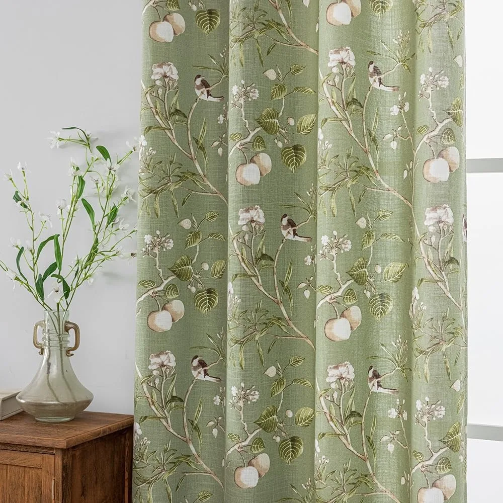 Tende oscuranti 100% spessa doppia fodera lunga 102 pollici per camere da letto, soggiorni, tende per finestre oscuranti