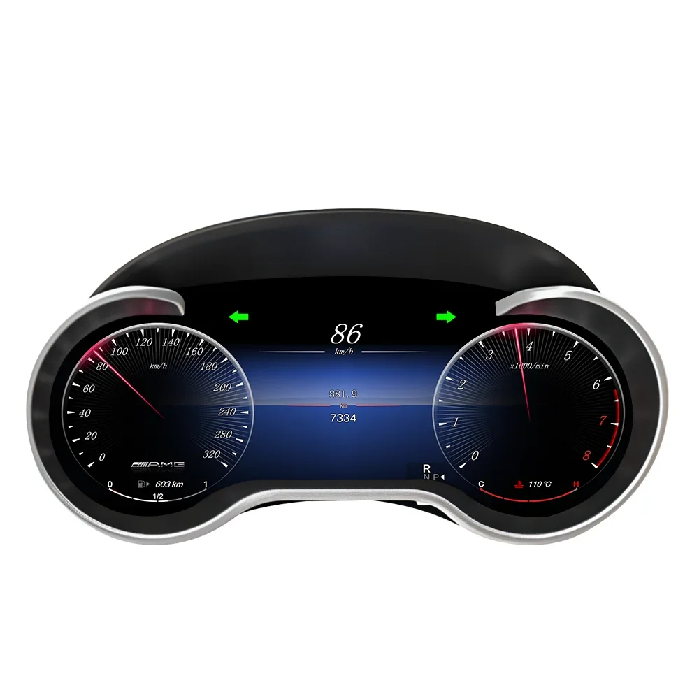 New Upgrade Lcd Car Digital Cluster Instrument Cockpit Speed Meter Dashboard For Benz R/ml/gl/g/gle/gls Class 2006-2019
