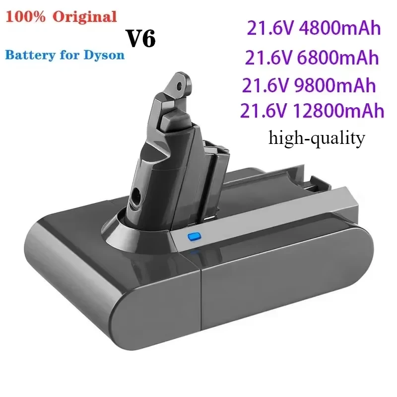 

21.6V12800Ah ForDyson Battery Replacement DC62 DC59 DC58 SV03 SV04 SV09 V6 Animal Motorhead V6 Slim V6 Absolute Vacuum Batter