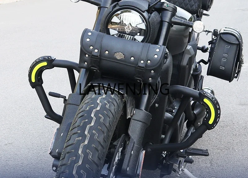 

HLZ installed bumper backrest motorcycle special modification thickened anti-drop collision protection bar