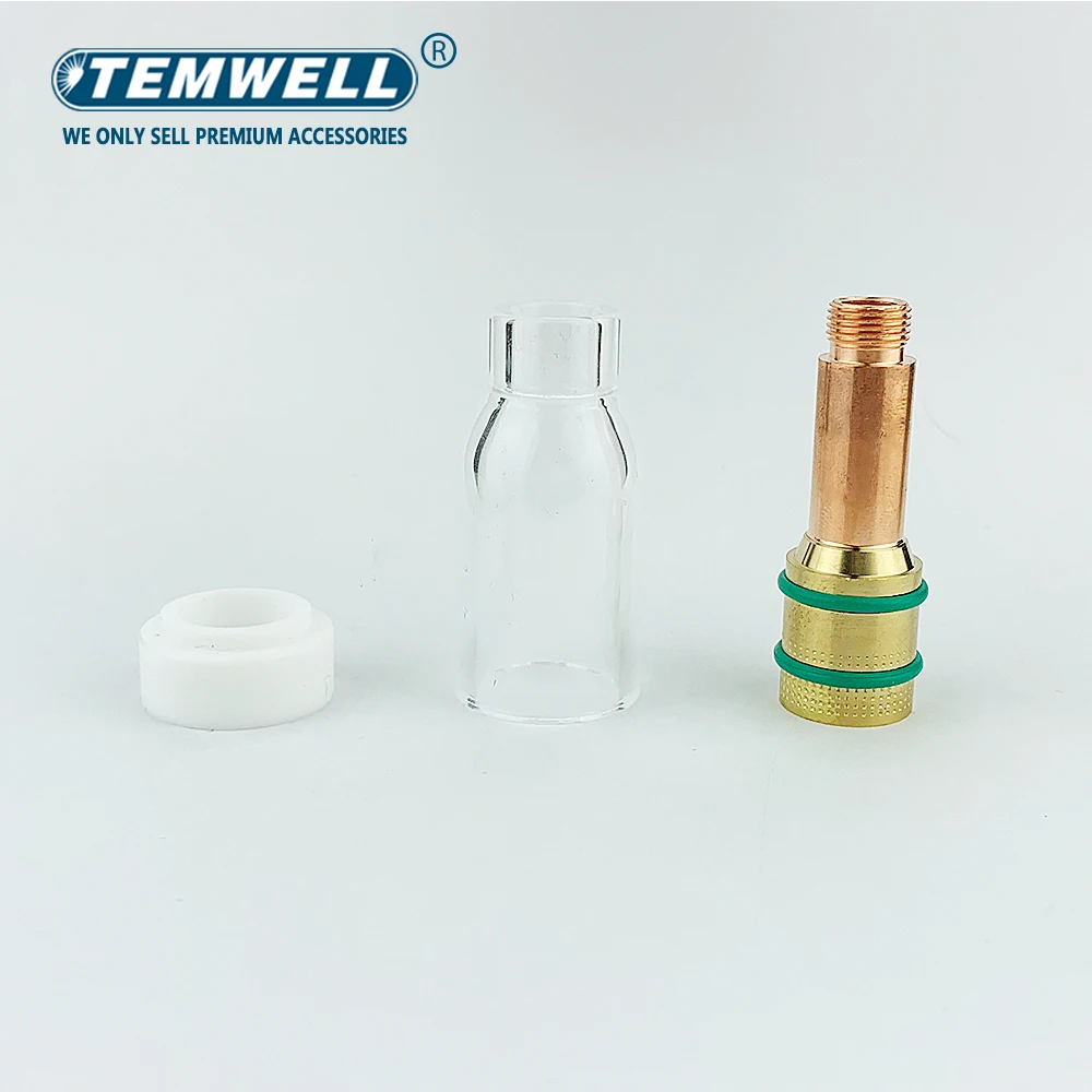 TIG Welding  Gas Lens Glass Cup Nozzle Fit for WP26 17 18 Torch Accessories