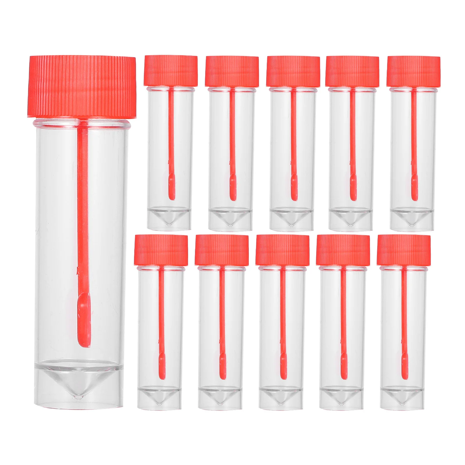 

20Pcs Stool Sample Cups Plastic Fecal Specimen Containers Hospital Testing Leakproof Sample Collection Cups Specimen Container