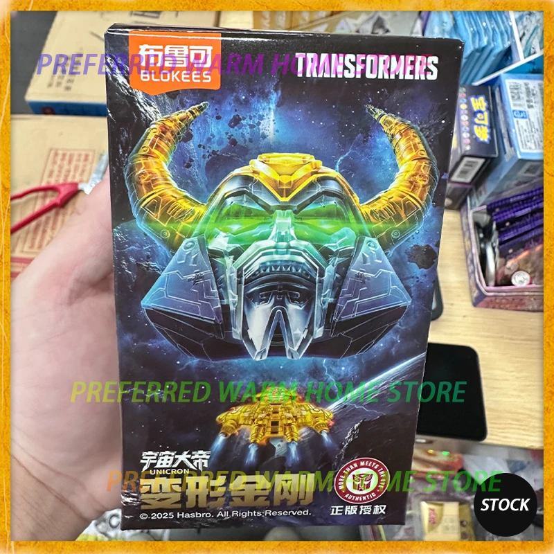 

В наличии BLOKEES GALAXY VERSION 08 Unicron Color прозрачный вер. Собранные подвижные модели игрушек