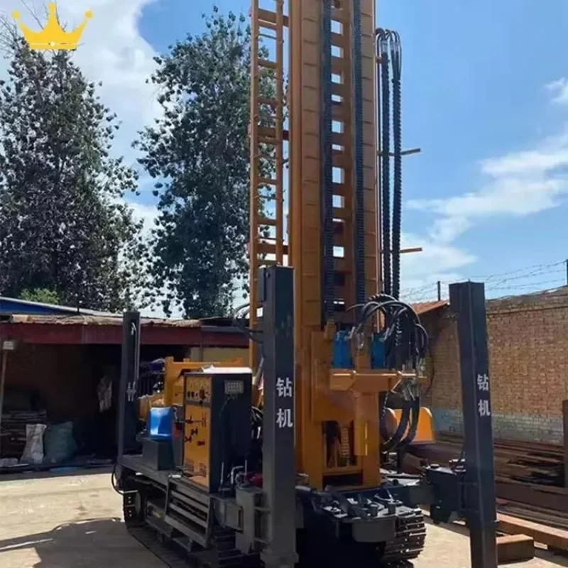Hot Sale Pneumatic Dill Rig Depth Rock Drilling Machine Portable Water Well Drilling Rigs Bore Hole Well Drilling Rig