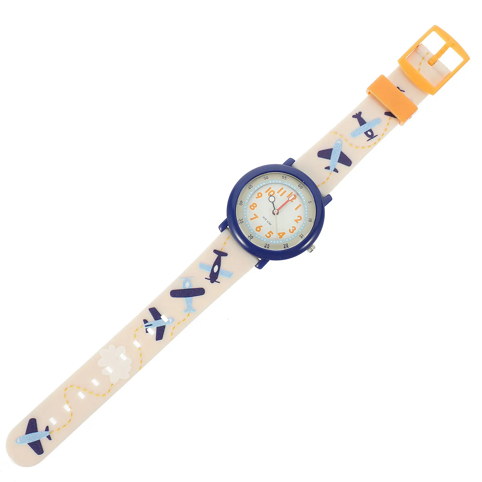 ساعة كرتونية رائعة بحزام ملون قابل للتعديل، ناعمة ومريحة وآمنة، هدية محمولة #6