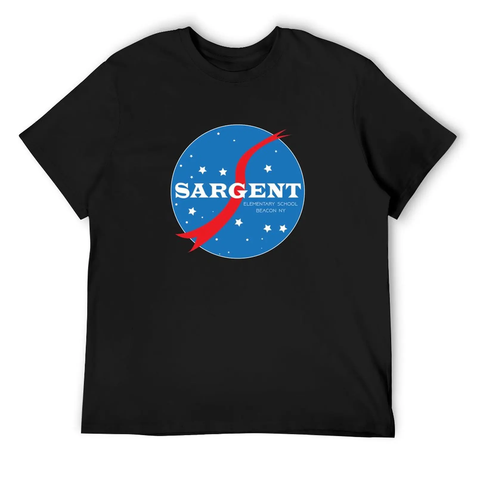 Sargent Elementary School Logo T-Shirt Short sleeve tee anime stuff shirts graphic tee customizeds shirts men