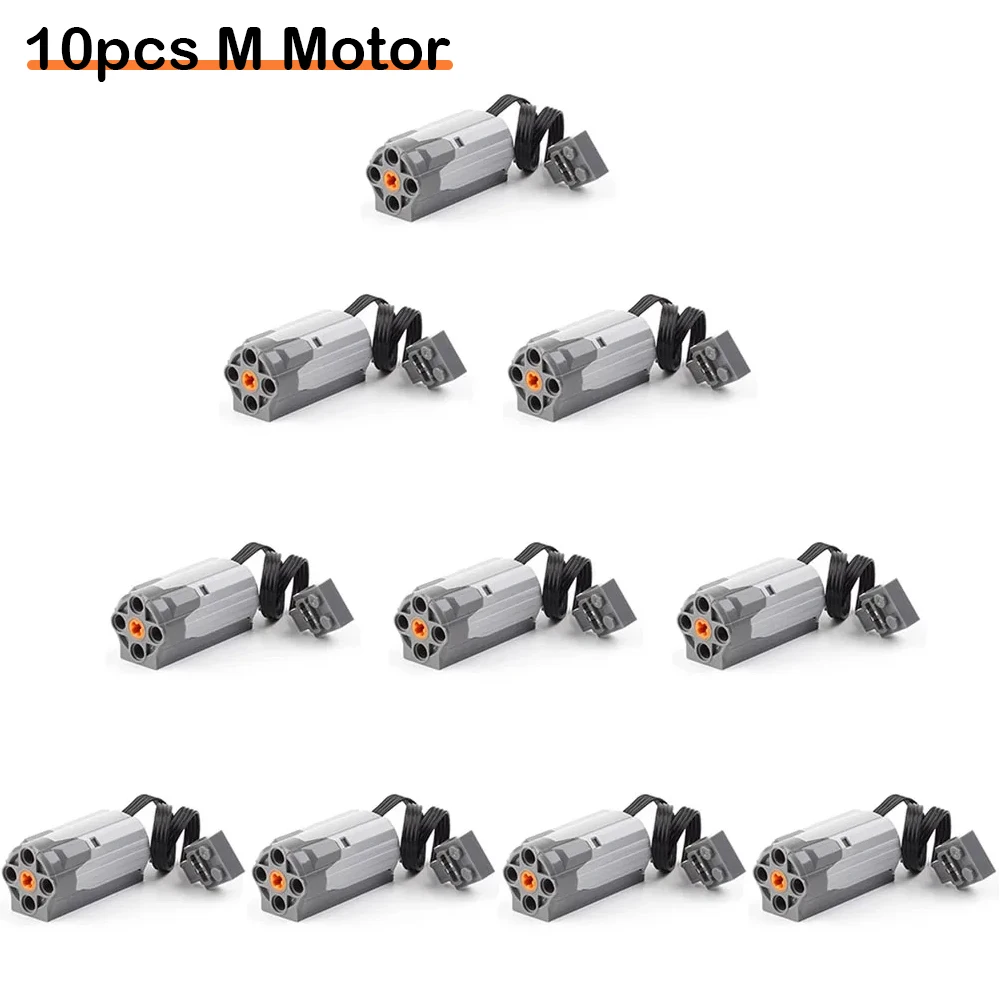 Power Functies M L XL Motor Servomotor Technisch onderdeel 8882 8883 88003 88004 MOC Bouwsteenspeelgoed Compatibel met Legoeds-auto