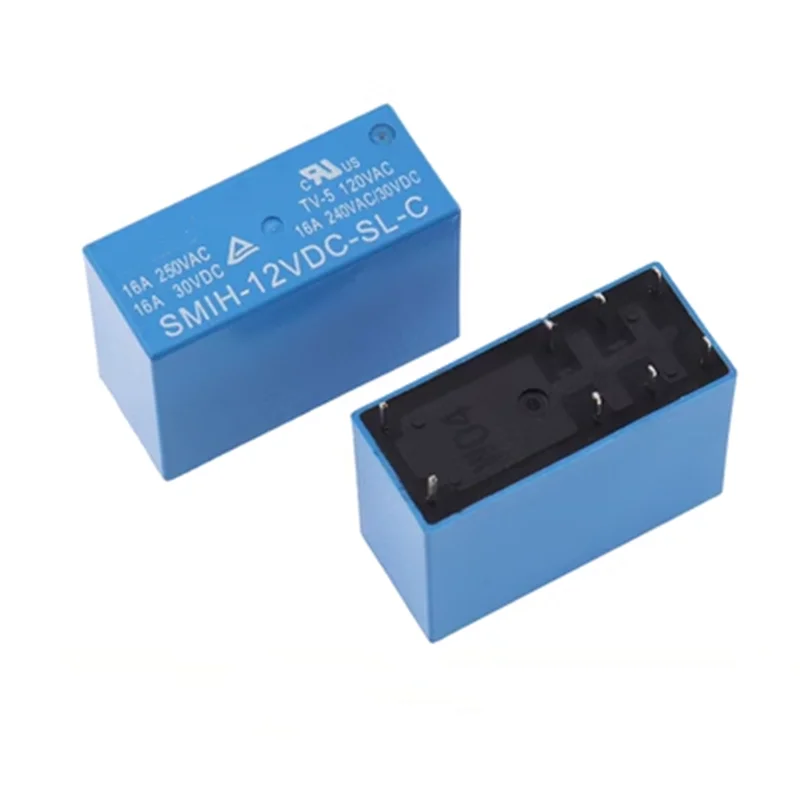 10pcs Power Relay SMIH-05VDC-SL-C SMIH-12VDC-SL-C SMIH-24VDC-SL-C 16A 250V 8PIN