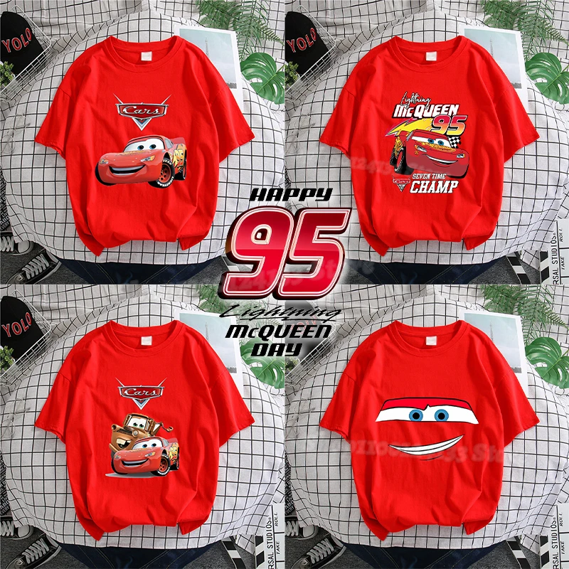 Herren-T-Shirt aus Baumwolle, niedliches Auto-Motiv, Anime, Damen, Y2K-T-Shirt, kurzärmelig, Sommer, Kawaii, Partykleidung, Oberteil