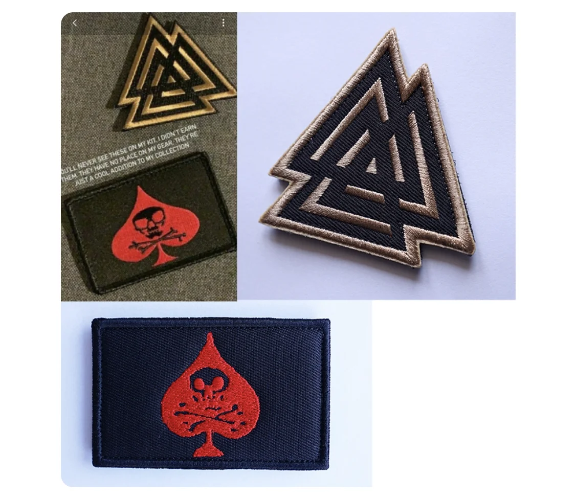 شارة سترة DG/NSWDG/DEVGRU/SEAL 6 Team/Seal6 VKING Spades Armband