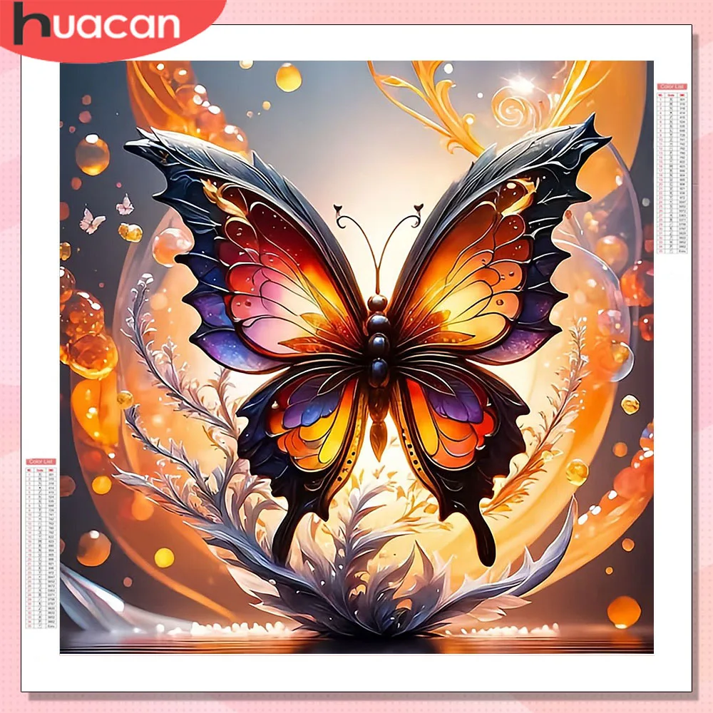 

HUACAN бабочка животное алмазная живопись новости 2026 поделки для взрослых предметы домашнего декора мозаика для взрослых ремесла полные наборы стразы