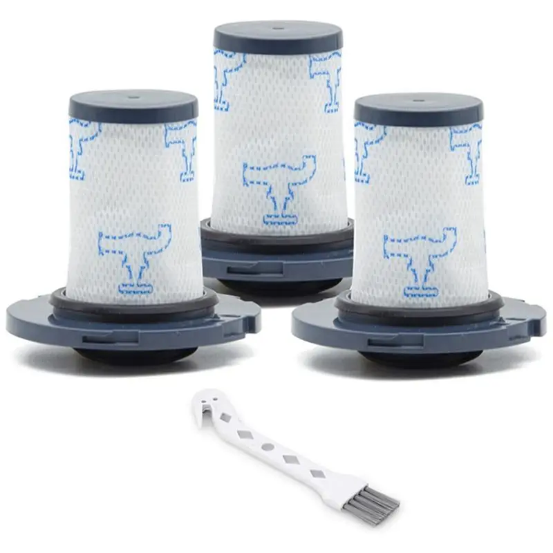 A83G 3 Pack Replacement Filter for Rowenta RH9890WO RH9879WO X-FORCE FLEX Vacuum Cleaner Washable Hepa Filter