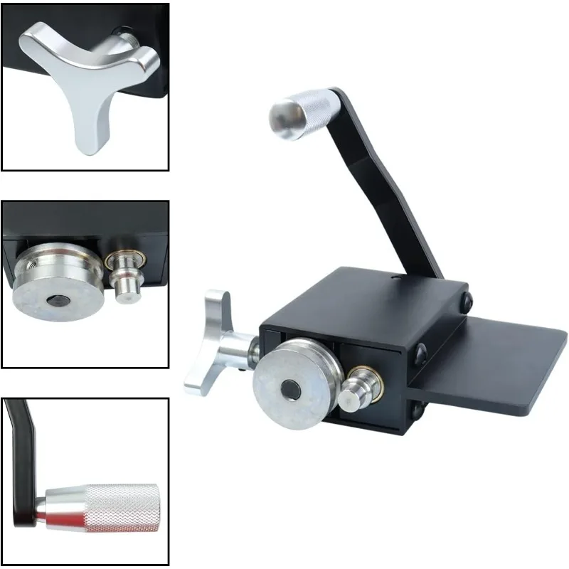 

Tubing Beader Tool Manual Bead Roller High-Strength Easy-Use Intake Intercooler Piping Crimping Fit 5/8"+ ID Aluminum Tubes Auto