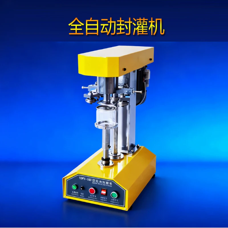 

Electric Table Type Beverage Beer Jam Can Sealer Closing Machine Tin Canning Machine Easy Open Can Sealing Machinery