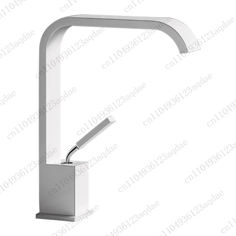 

Faucet White Basin Faucet Bathroom Copper Basin Mixer
